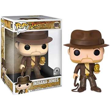 Funko POP! Indiana Jones Adventure #885 - Indiana Jones 10" Disney Parks Exclusive