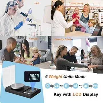 RASSE Digital Pocket Scale for Accurate Weighing