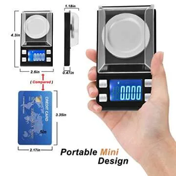RASSE Digital Pocket Scale for Accurate Weighing