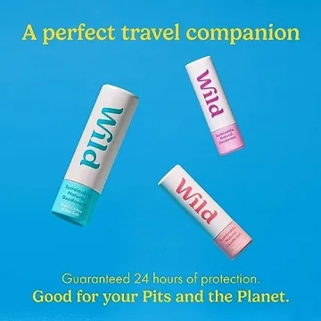 Wild Mini Deodorants - Eco-Friendly Travel Size Trio