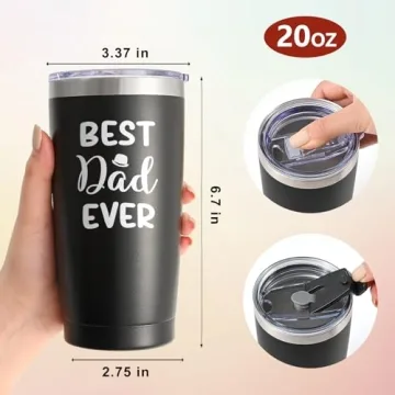 Best Mom and Dad Ever Tumbler Set - Qtencas