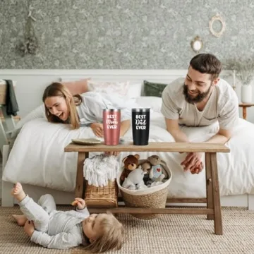 Best Mom and Dad Ever Tumbler Set - Qtencas