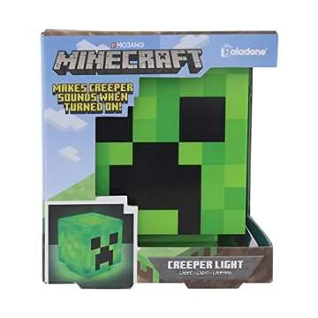 Paladone Minecraft Creeper Desk Light with Sounds