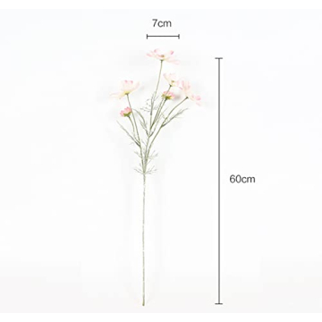 2 Pcs Realistic Coreopsis Artificial Flowers for Decor