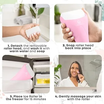 PUR Botanicals Ice Rose Quartz Roller for Skincare