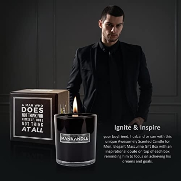 Premium Scented Candles for Men - Unique Gifts for Him