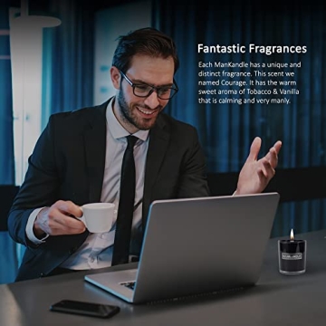 Premium Scented Candles for Men - Unique Gifts for Him