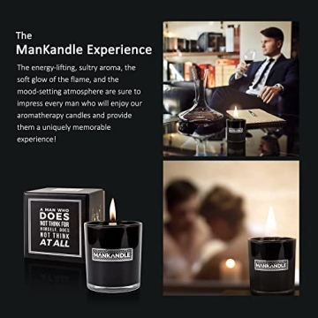 Premium Scented Candles for Men - Unique Gifts for Him