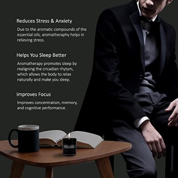 Premium Scented Candles for Men - Unique Gifts for Him