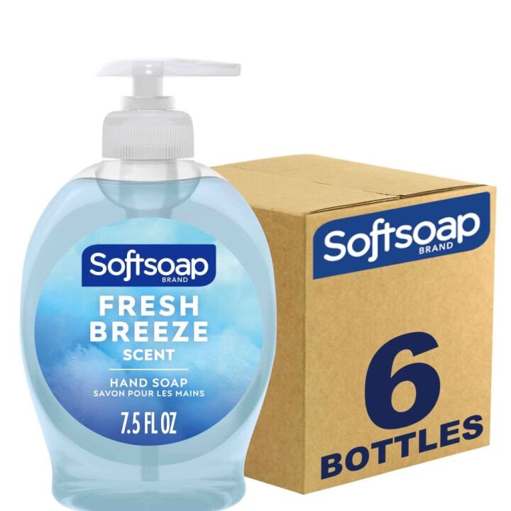 Softsoap Fresh Breeze Liquid Hand Soap Pack of 6