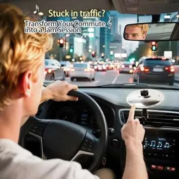 Car Cymbal Air Vent, Fun Mini Drum Cymbal For Car Vent, Quirky Gift for Drivers, Drummers & Music Lo...