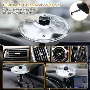 Unique Car Cymbal Air Vent for Music Lovers and Drummers