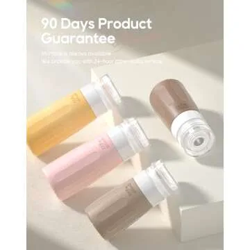 Morfone 16 Pack Travel Bottles Set for Toiletries, TSA Approved Travel Containers Leak Proof Silicone Squeezable Travel Accessories 2oz 3oz for Shampoo Conditioner Lotion Body Wash (BPA Free)