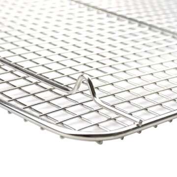 Foraineam 2-Pack Stainless Steel Cooling Rack for Baking