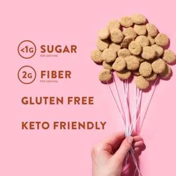 HighKey Sugar Free Cookies Variety 2-Pack - Keto Snack Pack Zero Carb No Sugar Chocolate Chip Cookies + Snickerdoodles Low Carb Snacks Gluten Free Diabetic Snack Dessert Diet Friendly Food Sweets 4oz