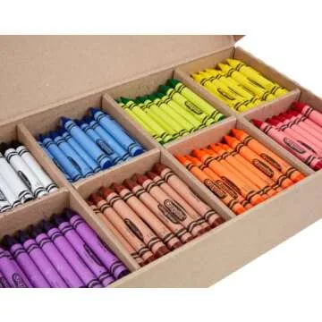 Crayola Crayon Classpack 400ct Bulk School Supplies