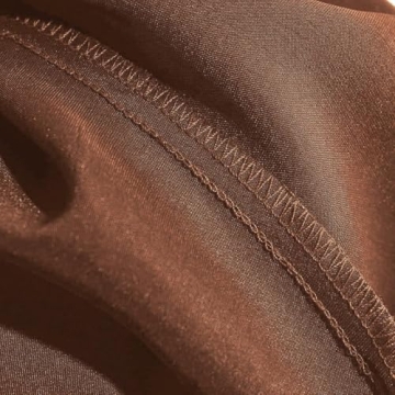 Luxury Satin High Waist Midi Skirt with Ruffle Detail