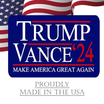 Trump JD Vance 2024 Yard Sign for Conservatives