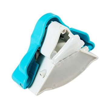 Corner Rounder Cutter with Tray for Crafts and Scrapbooking