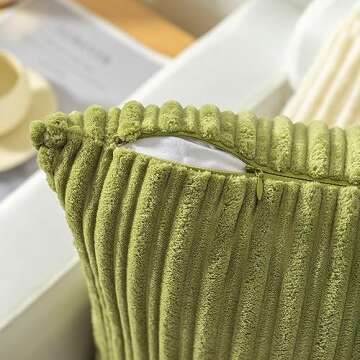 Kevin Textile Pack of 2 Velvet Soft Solid Decorative Throw Pillow Covers, 18"x18"(45x45cm) Cushion C...