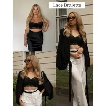 Avidlove Lace Bralette V Neck Sexy Camisole Top