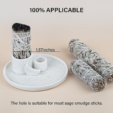 ZenBless 4-in-1 Incense Burner Holder for Spiritual Practices