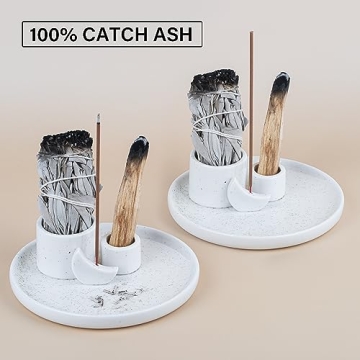 ZenBless 4-in-1 Incense Burner Holder for Spiritual Practices