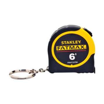 Stanley Fat Max FMHT33706W 1/2" X 6' Fatmax® Keychain Tape Measure