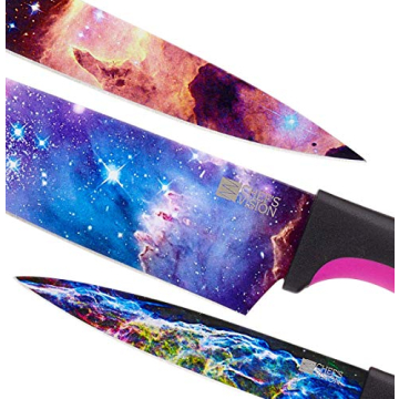 Cosmos Knife Set: 6-Piece Stainless Steel Kitchen Gift