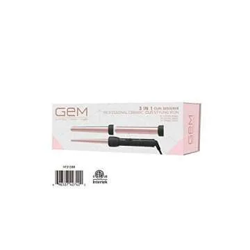 GEM 3 in 1 Curl Designer Professional Styling Iron
