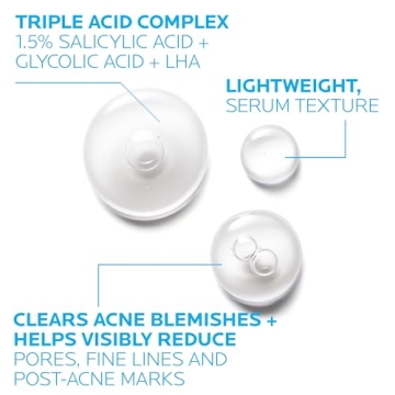 La Roche-Posay Effaclar Serum for Clear Skin & Pore Minimization