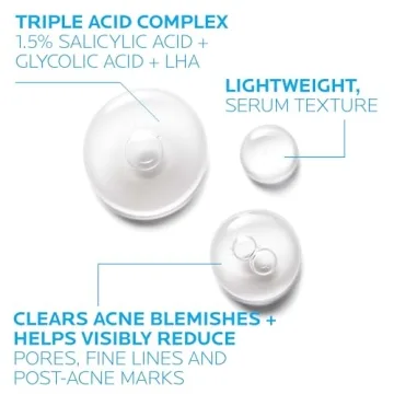 La Roche-Posay Effaclar Serum for Clear Skin & Pore Minimization