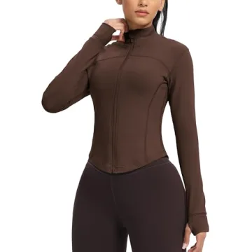 Stylish GYM RAINBOW Womens Zip Up Workout Jacket