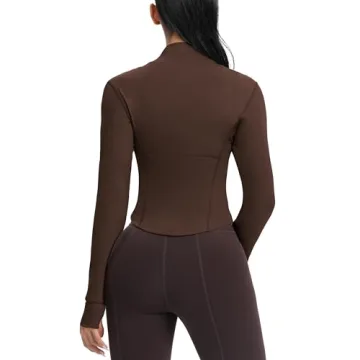 Stylish GYM RAINBOW Womens Zip Up Workout Jacket