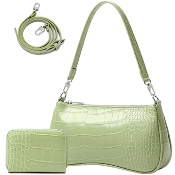 lapsting Shoulder Bag for Women 90s Trendy Purse Small Clutch Y2K Fashion Mini Handbag with Crossbod...