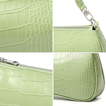 Lapsting 90s Trendy Green Shoulder Bag for Women