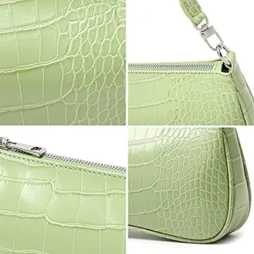 Lapsting 90s Trendy Green Shoulder Bag for Women