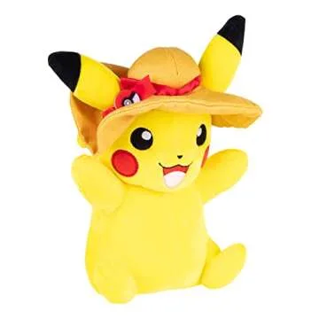 Pokemon 8" Pikachu Plush - Soft Stuffed Animal Toy