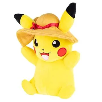 Pokemon 8" Pikachu Plush - Soft Stuffed Animal Toy