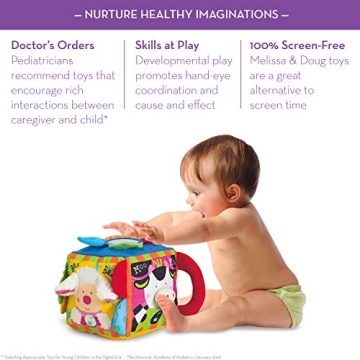 Melissa & Doug Musical Farmyard Cube for Infants