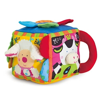 Melissa & Doug Musical Farmyard Cube for Infants