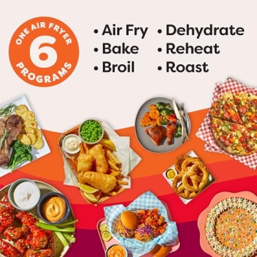 Instant Pot 4QT VORTEX Mini Air Fryer: 6-in-1 Cooking