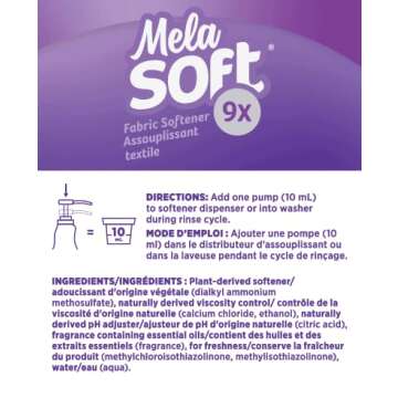 MelaSoft Spring Breeze Fabric Softener 96 loads
