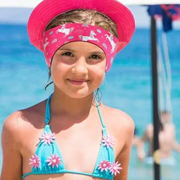 6 Pcs Swimming Headband for Kids Cartoon Cute Waterproof Swim Ear Band Protection Bands Swimming Earplugs Kids Ear Plugs Adjustable Swim Headband for Kids Kayaking Surfing Bathing Swimmers