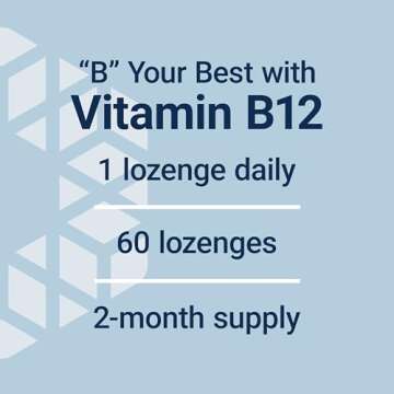 Life Extension B12 Elite Lozenges for Brain Health and Energy