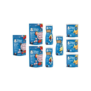 Gerber Snacks for Baby Variety Pack – A Tasty and Nutritious Treat!