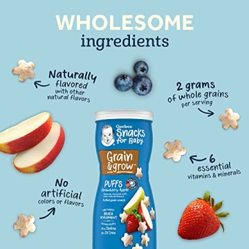 Gerber Snacks for Baby Variety Pack - Delicious & Nutritious!
