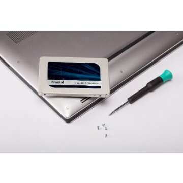 Crucial MX500 250GB 3D NAND SATA 2.5 Inch Internal SSD - Unmatched Performance!