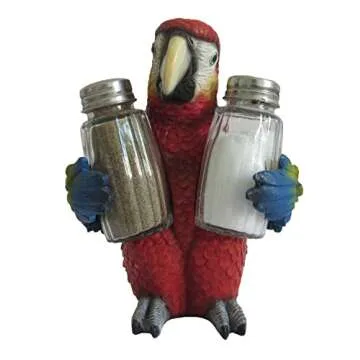 Tasty Crackers Red Parrot Salt Pepper