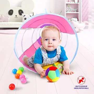 Kids Play Tunnel for Toddlers - Fun and Portable Playtime